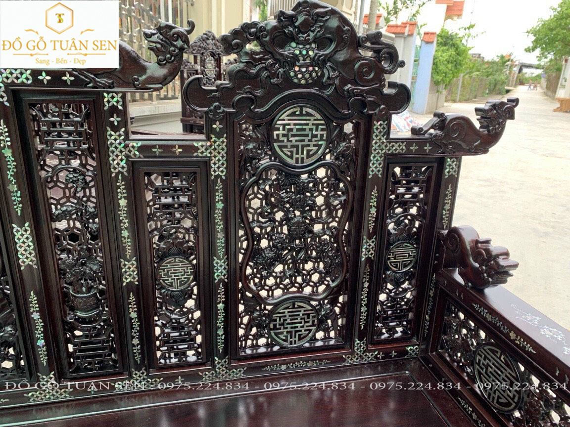 Nét đặc sắc  của bộ trường ngũ lân vườn cầu 